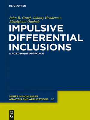 cover image of Impulsive Differential Inclusions